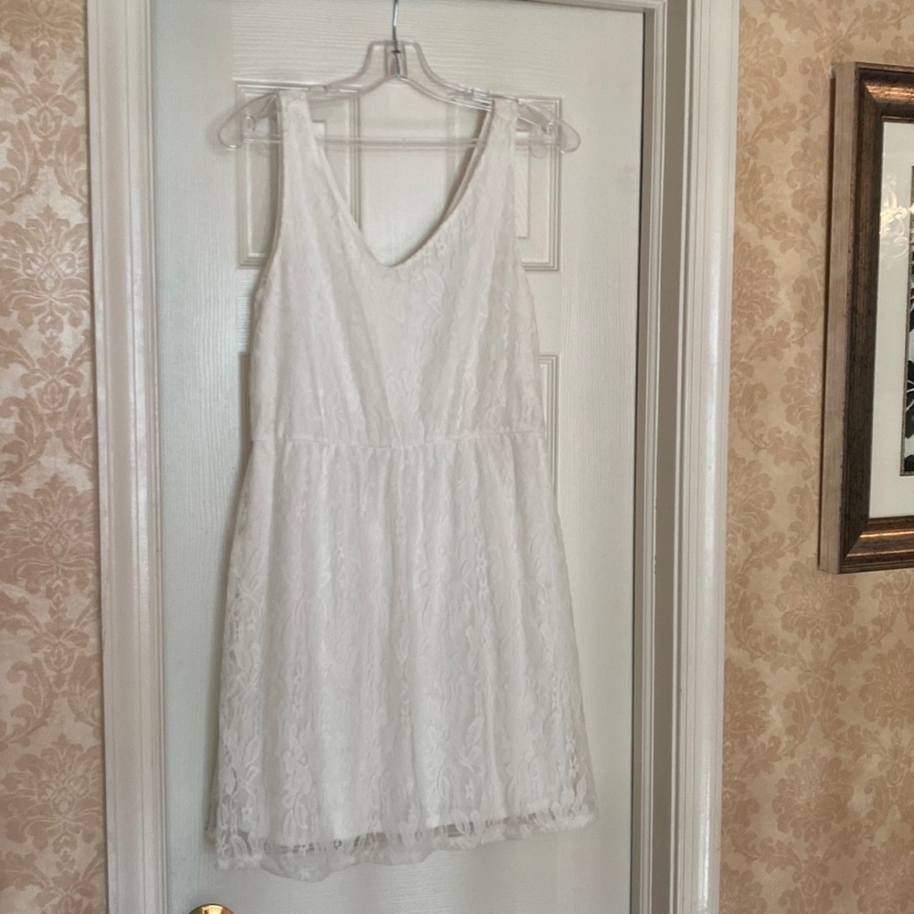 White Lace Dress